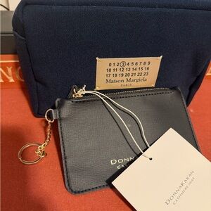 Donna Karan keychain pouch set